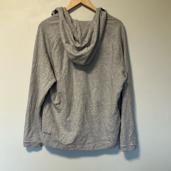 Public Rec Grey Full Zip Up Sweater Hoodie - Picture 7 of 8